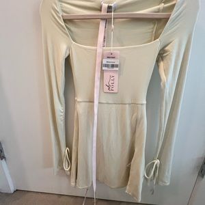 Oh Polly! Mini Dress in Ivory Color. Size 0 - Never Worn